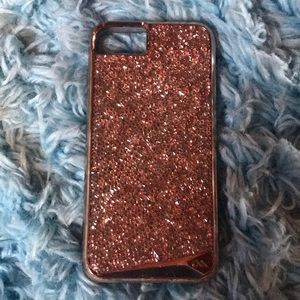Rose gold diamond iPhone 7 case!